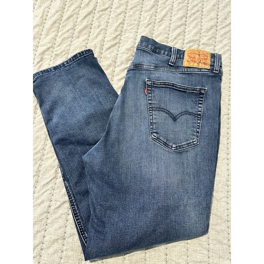 Levi's 515 Women's Bootcut Denim Jeans 40/32 Medium Wash Mid Rise Stretchy Blue - Picture 7 of 13